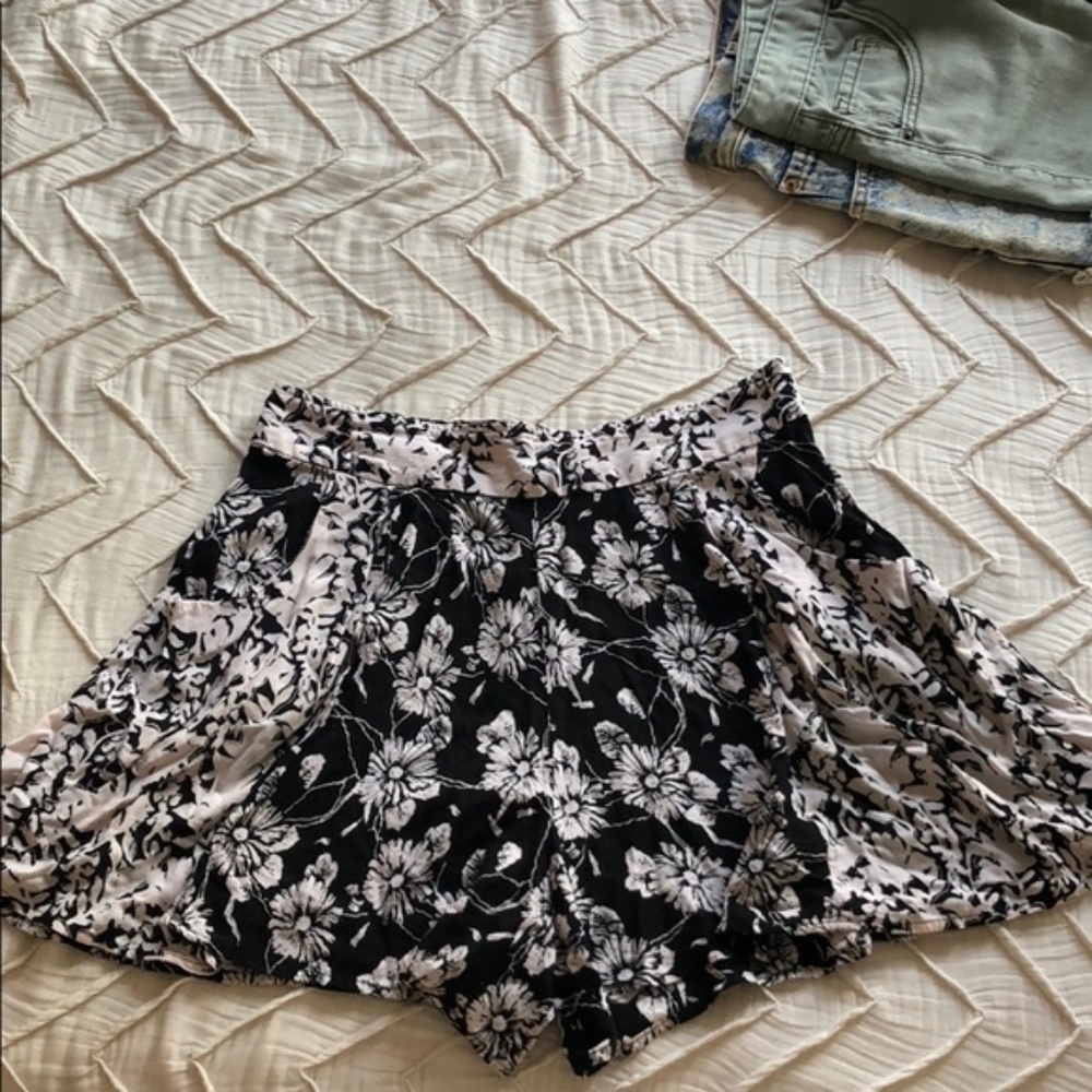 Free People Flowy Floral Shorts